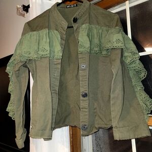 Green western jacket